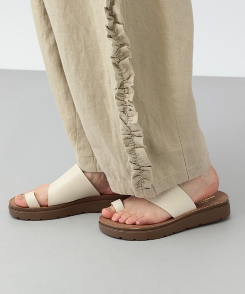 natural by clip》リネンサイドフリルパンツ[プチサイズあり]