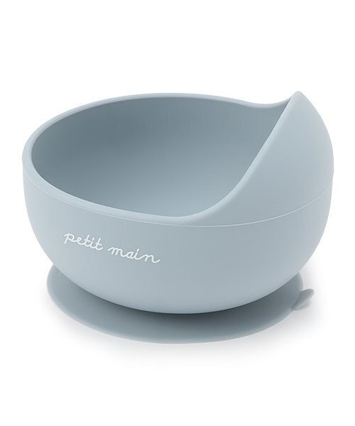 petit main(プティマイン)の「シリコンボウル/L(マグ/哺乳瓶/お食事グッズ・キッズ・ライトピンク/ブラウン/ブルーグレー・F)」の2枚目の写真