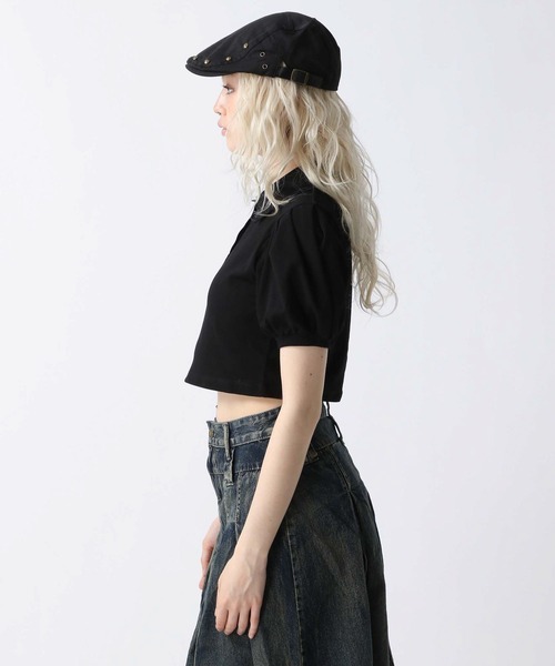 FOREVER 21（フォーエバー トゥエンティーワン）の「【2025SS】アソートパフポロシャツ（ポロシャツ・レディース・ネイビー/ブラック/ブルー・FREE）」の17枚目の写真