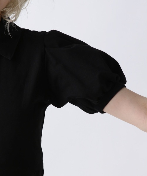 FOREVER 21（フォーエバー トゥエンティーワン）の「【2025SS】アソートパフポロシャツ（ポロシャツ・レディース・ネイビー/ブラック/ブルー・FREE）」の20枚目の写真