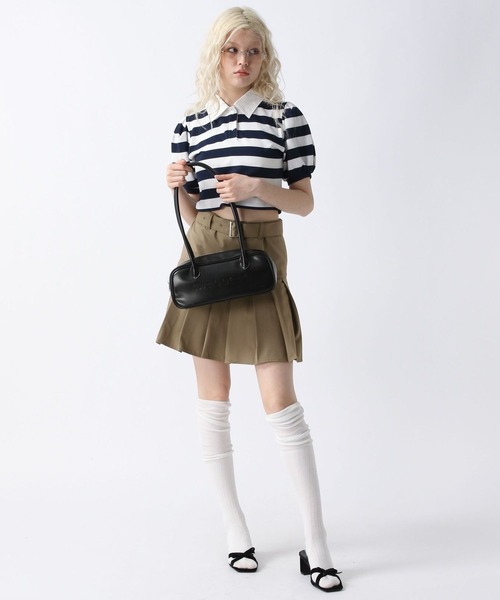 FOREVER 21（フォーエバー トゥエンティーワン）の「【2025SS】アソートパフポロシャツ（ポロシャツ・レディース・ネイビー/ブラック/ブルー・FREE）」の13枚目の写真