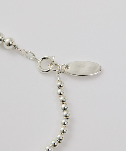 GALLARDAGALANTE（ガリャルダガランテ）の「コンビボールビーズネックレス（リング・レディース・シルバー/ゴールド・FREE）」の6枚目の写真