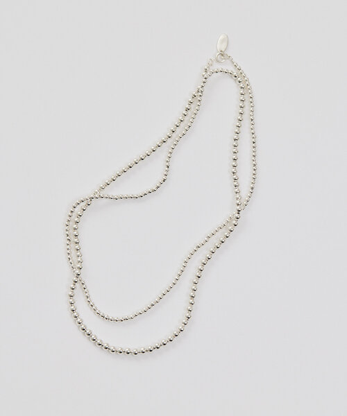 GALLARDAGALANTE（ガリャルダガランテ）の「コンビボールビーズネックレス（リング・レディース・シルバー/ゴールド・FREE）」の7枚目の写真