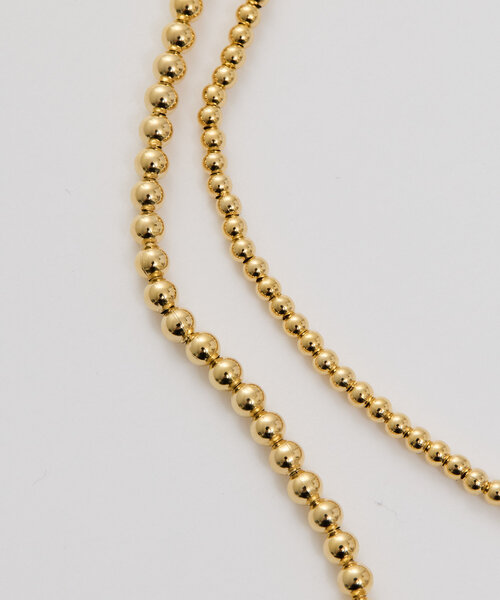 GALLARDAGALANTE（ガリャルダガランテ）の「コンビボールビーズネックレス（リング・レディース・シルバー/ゴールド・FREE）」の9枚目の写真