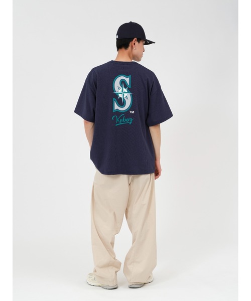 【KEBOZ】KEBOZ × MLB SEATTLE MARINERS LOGO S/S TEE KEBOZ × MLB SEATTLE MARINERS LOGO S/S TEE（Tシャツ