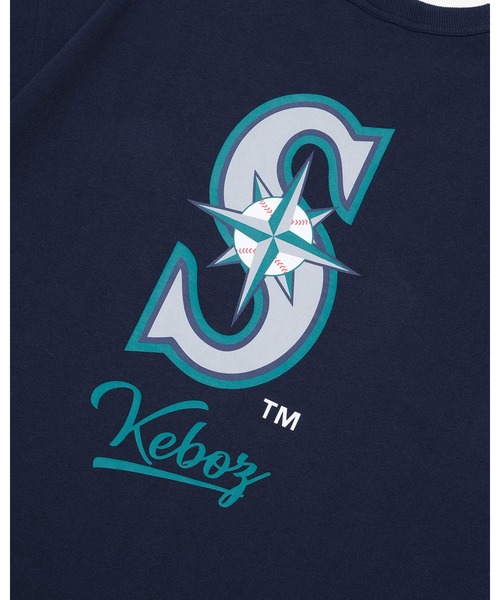 【KEBOZ】KEBOZ × MLB SEATTLE MARINERS LOGO S/S TEE KEBOZ × MLB SEATTLE MARINERS LOGO S/S TEE（Tシャツ