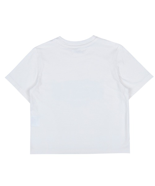 aeae（エーイーエーイー）の「FLASHED CATS EYE CROP T-SHIRTS（Tシャツ/カットソー・レディース・ホワイト/ブラック・FREE）」の5枚目の写真