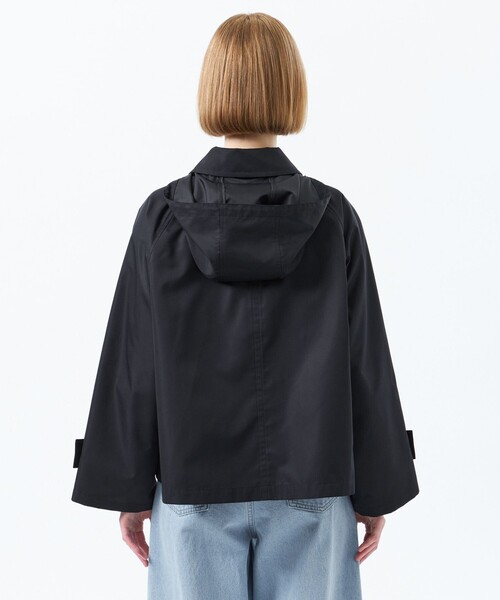 MACKINTOSH PHILOSOPHY(マッキントッシュ フィロソフィー)の「【WELBURY SHORT HOOD(ウェルベリーショートフード)】 レインタフタ(トレンチコート・レディース・ダークネイビー/オフホワイト・38)」の11枚目の写真