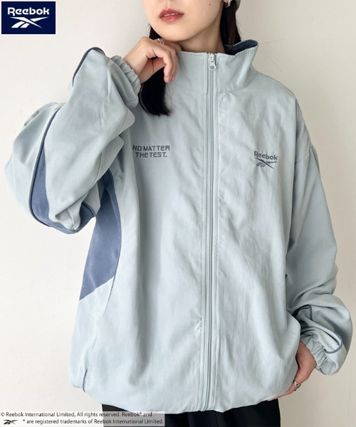 セール】Reebok(リーボック)/パイピングJKT/ライン入り ナイロン