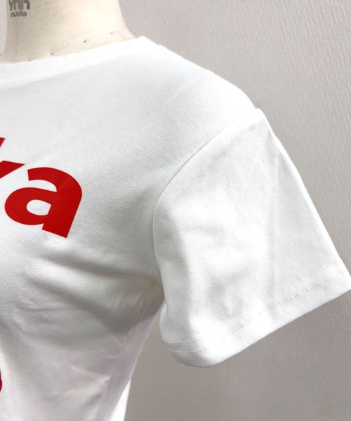 SHEENA(シーナ)の「【新色追加】フルーツプリントコンパクトTシャツ(Tシャツ/カットソー・レディース・ホワイト/チャコールグレー/イエロー系・M)」の19枚目の写真