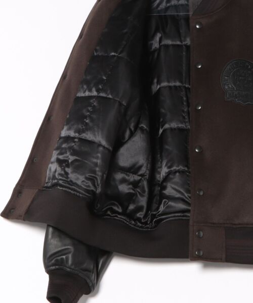 MEN'S BIGI（メンズビギ）の「【50th Anniv . 中田 慎介】WOOL MELTON STADIUM JAMPER（ブルゾン・メンズ・ブラウン・03/04/01/02）」の17枚目の写真