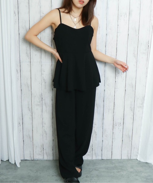 マスターアンドコー オールインワン つなぎ ブラック 日本製 美品
