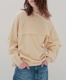 venit | VENIT / ASYMMETRY KNIT PULLOVER(アシンメトリーニットプルオーバー VEK-7534-B)(ニット/セーター)