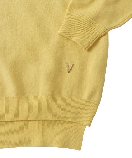 venit（ヴェニット）の「VENIT / ASYMMETRY KNIT PULLOVER(アシンメトリーニットプルオーバー VEK-7534-B)（ニット/セーター・レディース・ホワイト/イエロー・38）」の14枚目の写真