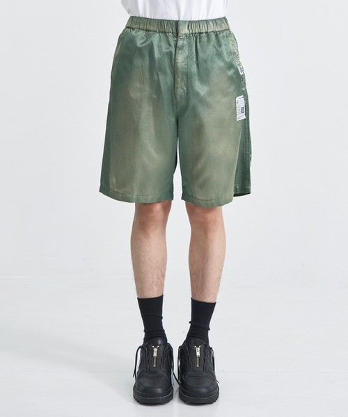 ミハラヤスヒロ　ショーツ　48 グリーン MIHARA YASUHIRO/ メゾンミハラヤスヒロ】AGED SHORTS（その他