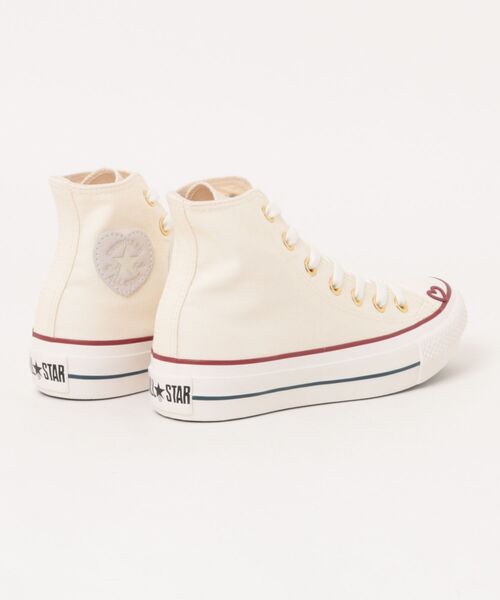 CONVERSE(コンバース)の「CONVERSE ALL STAR PLTS HEARTPOINT HI 31315780(スニーカー・レディース・ホワイト・23.5㎝/24㎝/24.5㎝/25㎝/23㎝)」の10枚目の写真