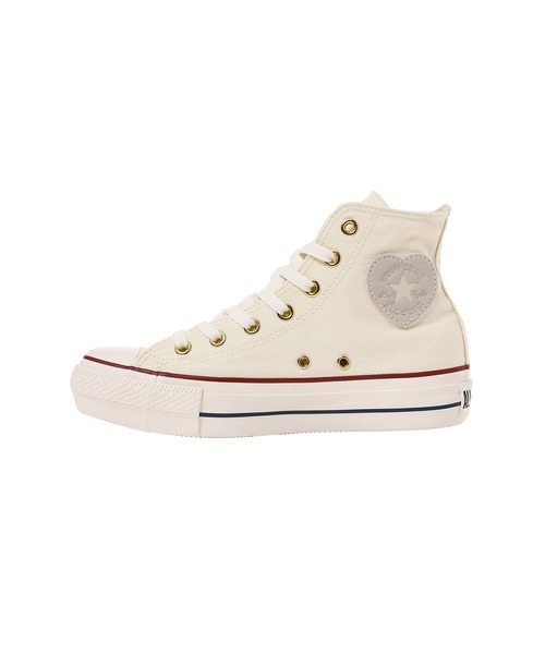 CONVERSE(コンバース)の「CONVERSE ALL STAR PLTS HEARTPOINT HI 31315780(スニーカー・レディース・ホワイト・23.5㎝/24㎝/24.5㎝/25㎝/23㎝)」の2枚目の写真