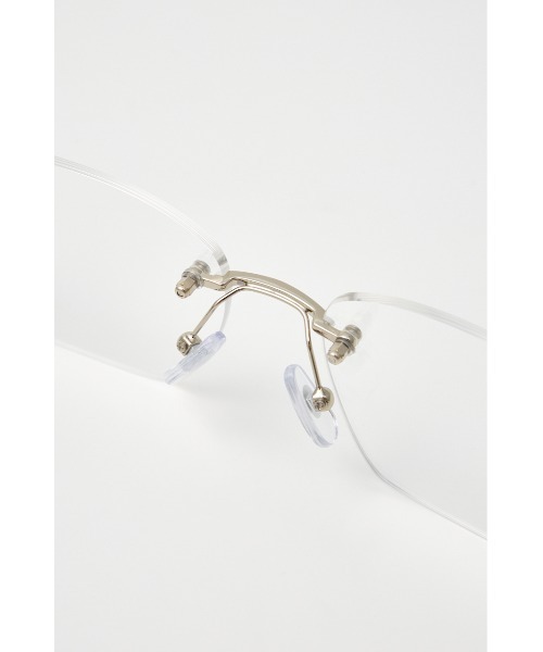 SLY（スライ）の「ROSE MOTIF CLEAR EYEWEAR ローズモチーフ クリア アイウェア（メガネ・レディース・シルバー・FREE）」の9枚目の写真