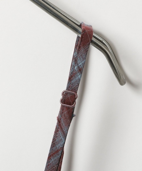 3.3 Field Trip （3.3フィールドトリップ）の「【新色追加】3.3 Field Trip／2wayフリルチェックキャミワンピース（ワンピース・レディース・ブラウン/ネイビー/ブラック/ドット・FREE）」の8枚目の写真