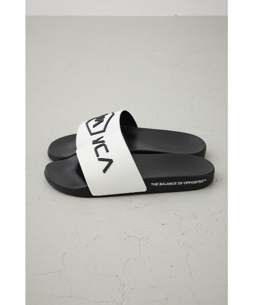 AZUL by moussy（アズールバイマウジー）の「RVCA SHOWER SLIDE（サンダル・メンズ・ブラック・MEDIUM/LARGE）」の6枚目の写真
