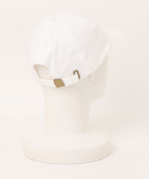 coca(coca)(コカ)の「刺繍ロゴキャップ(キャップ・レディース・ワイン/ホワイト・ONE SIZE)」の3枚目の写真