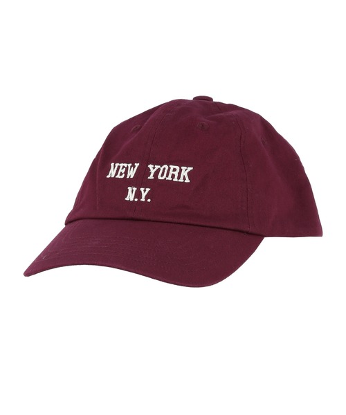 coca(coca)(コカ)の「刺繍ロゴキャップ(キャップ・レディース・ワイン/ホワイト・ONE SIZE)」の18枚目の写真