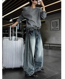 COSYHARU（コシハル）の「ハルブラッシュデニムパンツ（デニムパンツ）」