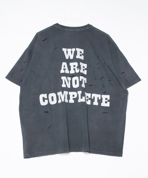 PEANUTSxDISCOVERED DAMAGE PIGMENT DYED TEE（Tシャツ/カットソー