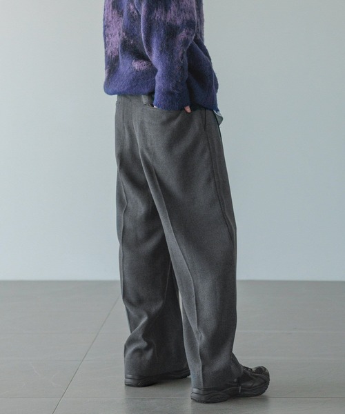 LOWRYS FARM(ローリーズファーム)の「【LFM(U)】TRワイドタックパンツ 455574(その他パンツ・メンズ・ブラウン/その他/チャコールグレー・MEDIUM/LARGE)」の17枚目の写真