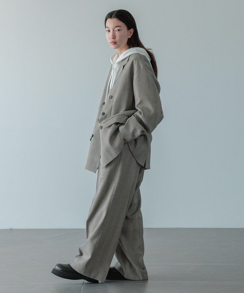 LOWRYS FARM(ローリーズファーム)の「【LFM(U)】TRワイドタックパンツ 455574(その他パンツ・メンズ・ブラウン/その他/チャコールグレー・MEDIUM/LARGE)」の20枚目の写真