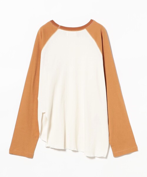 BEAMS BOY（ビームスボーイ）の「【1/15再値下げ】クレイジー ベースボール ロングスリーブ（Tシャツ/カットソー・レディース・チャコールグレー/ホワイト系その他7・ONE SIZE）」の18枚目の写真