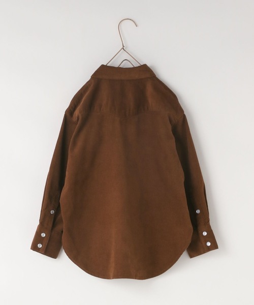 LOWRYS FARM（ローリーズファーム）の「コーデュロイシャツＬＳ　 573277（シャツ/ブラウス・キッズ・ブラウン・110cm/120cm/130cm/140cm/150cm）」の11枚目の写真
