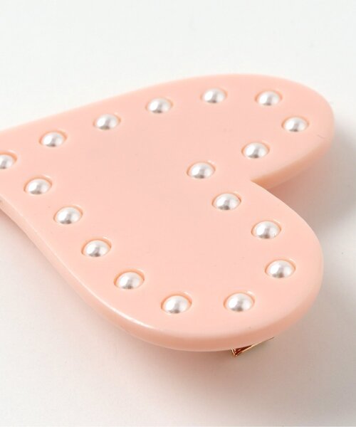 algy（アルジー）の「ハートヘアクリップ（バレッタ/ヘアクリップ・キッズ・ブラック/ピンク・FREE）」の6枚目の写真