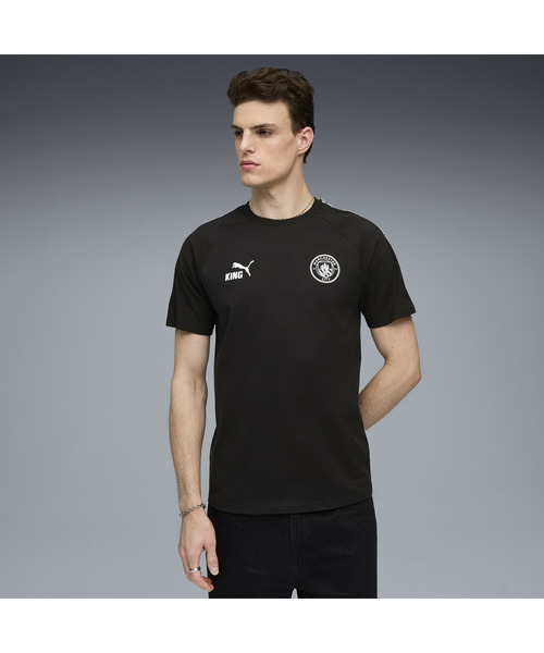 PUMA мужская футболка Manchester City FC King полуспортивная с коротким рукавом