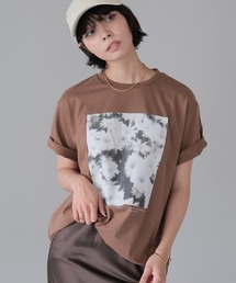 Flower Photo T-shirt/フラワーフォトTシャツ