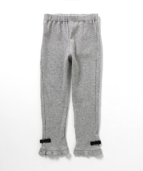 apres les cours(アプレレクール)の「裾フリルレギンス/7days Style pants(レギンス/スパッツ・キッズ・ブラック/アイボリー/グレー・80/90/100/110/120/130)」の17枚目の写真