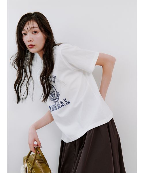 プリントロゴTシャツ（Tシャツ/カットソー）｜SNIDEL