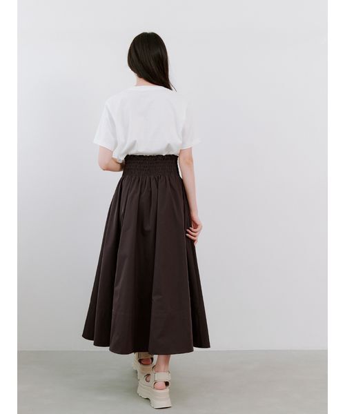 SNIDEL（スナイデル）の「プリントロゴTシャツ（Tシャツ/カットソー・レディース・グレー/バーガンディー/ホワイト・F）」の12枚目の写真