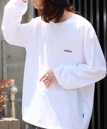 A Thousand Miles ロンT XL THOUSAND MILE/サウザンドマイル] ワンポイントロゴ刺繍 ロング