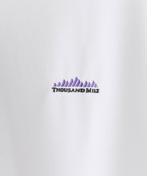 THOUSAND MILE（サウザンドマイル）の「THOUSAND MILE/サウザンドマイル LONG SLEEVE T-SHIRT ロンT（Tシャツ/カットソー・メンズ・ブラック/グレー/ホワイト・XS/M/L/XL）」の19枚目の写真