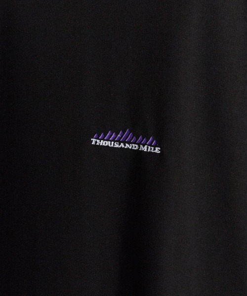 THOUSAND MILE（サウザンドマイル）の「THOUSAND MILE/サウザンドマイル LONG SLEEVE T-SHIRT ロンT（Tシャツ/カットソー・メンズ・ブラック/グレー/ホワイト・XS/M/L/XL）」の20枚目の写真