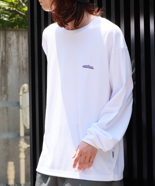 THOUSAND MILE（サウザンドマイル）の「THOUSAND MILE/サウザンドマイル LONG SLEEVE T-SHIRT ロンT（Tシャツ/カットソー・メンズ・ブラック/グレー/ホワイト・XS/M/L/XL）」の5枚目の写真