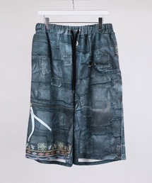 mp13992-CRUST TROMPELOEIL SHORTS スウェットショートパンツ(DC-SS26-PT-13)