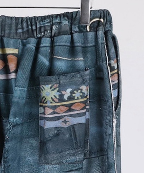 DISCOVERED（ディスカバード）の「mp13992-CRUST TROMPELOEIL SHORTS スウェットショートパンツ(DC-SS26-PT-13)（その他パンツ・メンズ・ブラック・1/3）」の5枚目の写真