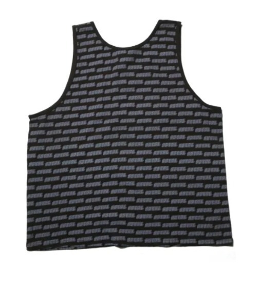 NATAL DESIGN（ネイタルデザイン）の「HEMP TANK TOP FAINT PRINTED（タンクトップ・メンズ・ブラウン/ブラック・SMALL/MEDIUM/LARGE/X-LARGE）」の5枚目の写真