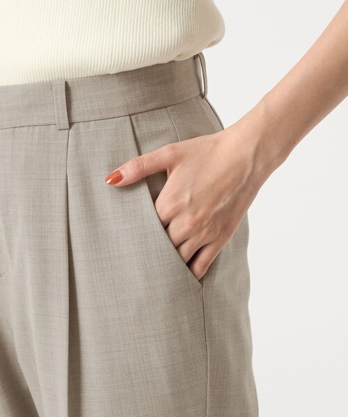 カチリラ テーパード パンツ -ウォッシャブル・ストレッチ