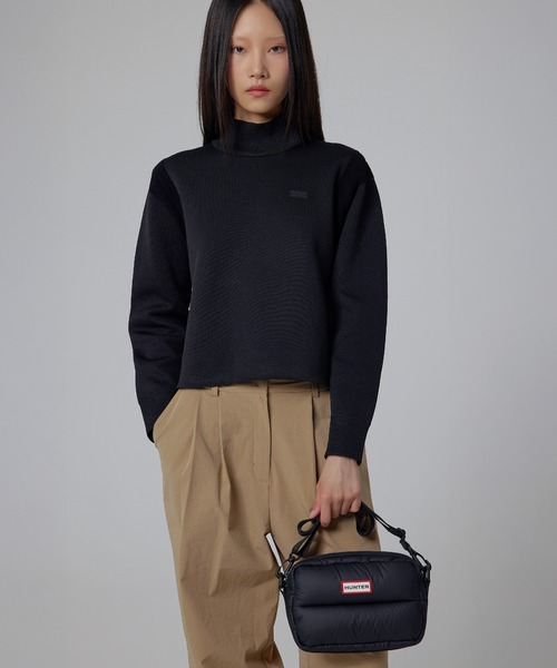HUNTER（ハンター）の「イントレピッド エクストラ パフド クロスボディ（ボディバッグ/ウエストポーチ・レディース・オフホワイト/ブラック・ONE）」の10枚目の写真
