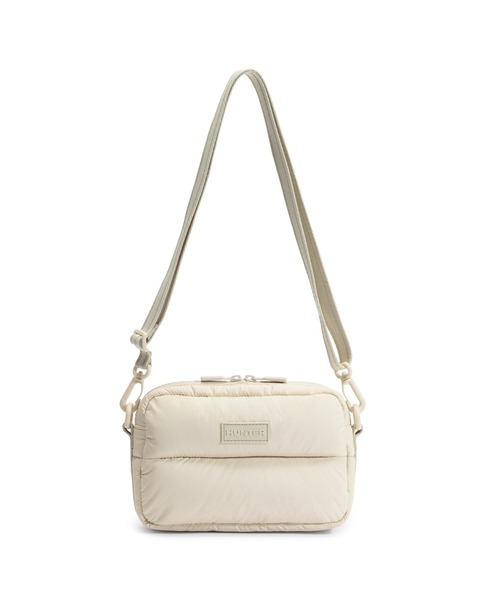 HUNTER（ハンター）の「イントレピッド エクストラ パフド クロスボディ（ボディバッグ/ウエストポーチ・レディース・オフホワイト/ブラック・ONE）」の3枚目の写真