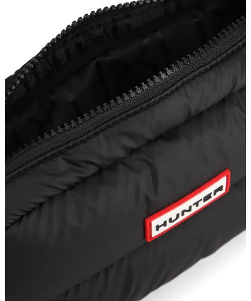 HUNTER（ハンター）の「イントレピッド エクストラ パフド クロスボディ（ボディバッグ/ウエストポーチ・レディース・オフホワイト/ブラック・ONE）」の9枚目の写真