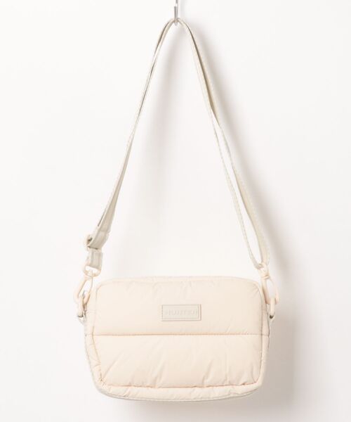 HUNTER（ハンター）の「イントレピッド エクストラ パフド クロスボディ（ボディバッグ/ウエストポーチ・レディース・オフホワイト/ブラック・ONE）」の14枚目の写真